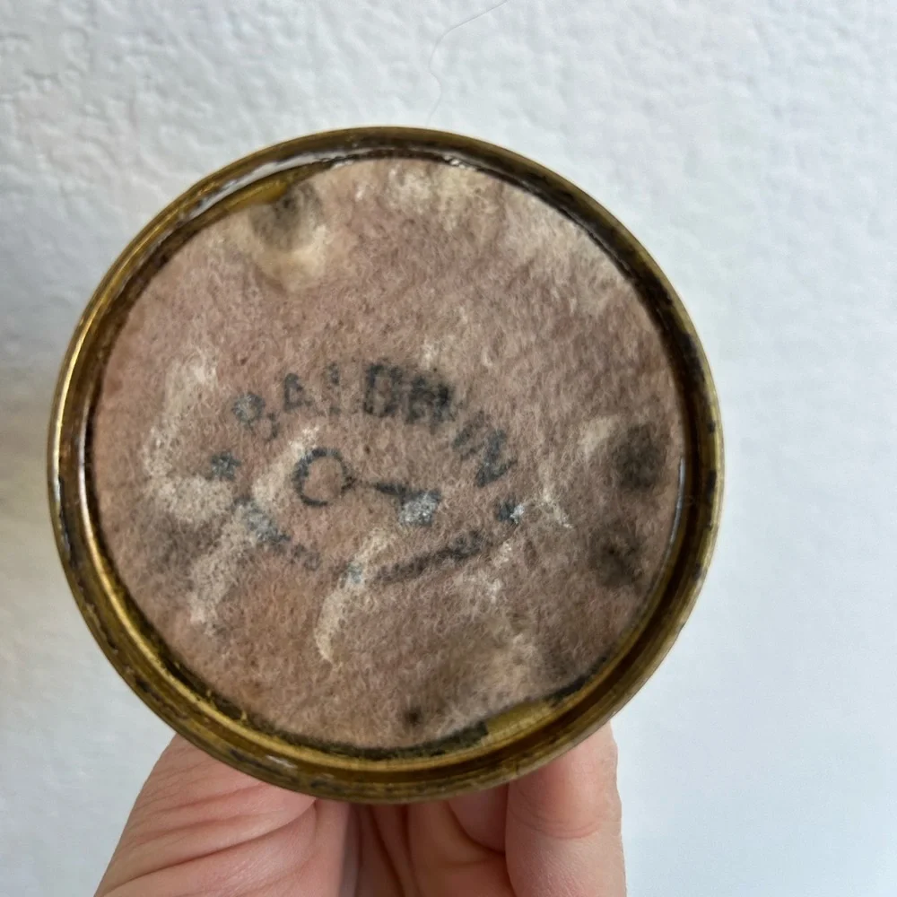 Vintage brass candlestick‎ holder